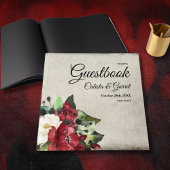 Gothic Rose Guestbook Gästebuch