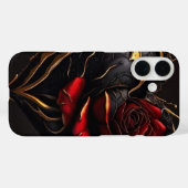 Gothic Rose Herz – Luxus-Dunkel-Kunst-Handyhülle" Case-Mate iPhone Hülle (Rückseite (Horizontal))