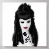 Gothic Rose Poster (Vorne)