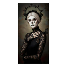 Gothic Rose Queen – Dark Romantic Art