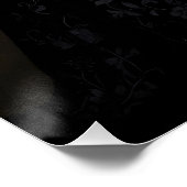 Gothic Rose Queen – Dark Romantic Art Poster (Ecke)