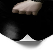 Gothic Rose Queen – Dark Romantic Art Poster (Ecke)