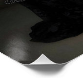 Gothic Rose Queen – Dark Romantic Art Poster (Ecke)