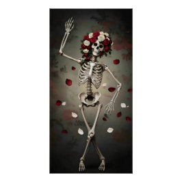 Gothic Rose Queen – Dark Romantic Art Poster