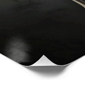 Gothic Rose Queen – Dark Romantic Art Poster (Ecke)