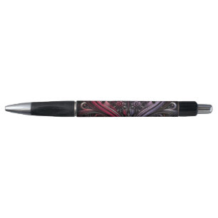Gothic Rose Retractable Pen Kugelschreiber