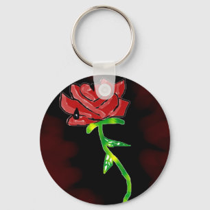 Gothic Rose Schlüsselanhänger