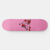 Gothic Rose Skateboard Deck (Horizontal)