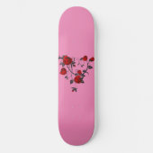 Gothic Rose Skateboard Deck (Vorderseite)
