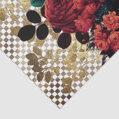 Gothic-Rose-Tissue Seidenpapier (Ausschnitt)