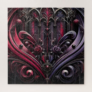 Gothic-Rosen-Puzzle Puzzle