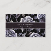 Gothic Roses Visitenkarte (Vorderseite)