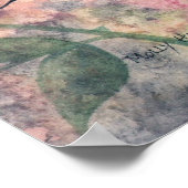 Gothic Rote Rose Fairy Poster von Molly Harrison (Ecke)