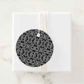 GOTHIC Round Gift Tags Geschenkanhänger (Beispiel)