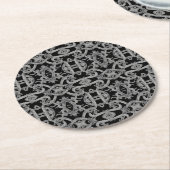 GOTHIC Round Paper Untersetzer (Angewinkelt)