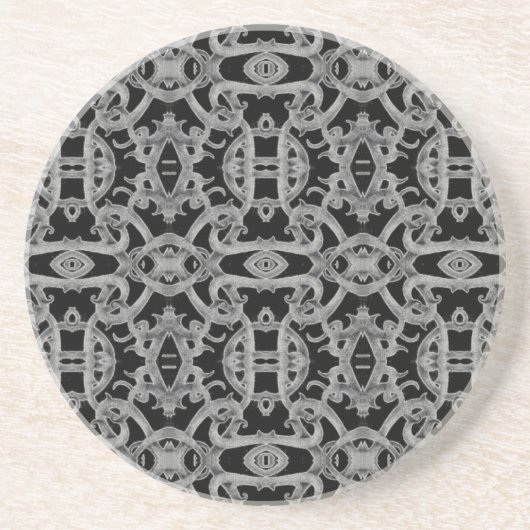 GOTHIC Round Sandstone Untersetzer (Vorne)