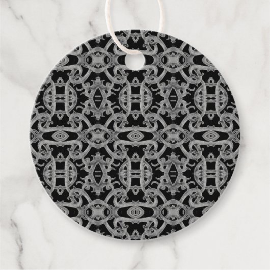 GOTHIC Runde Geschenkanhänger (Vorderseite)