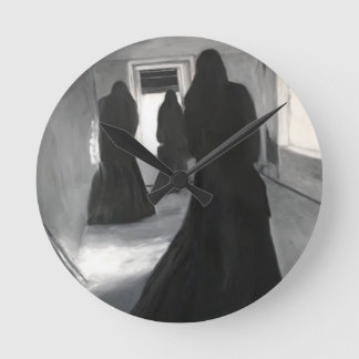 Gothic-Runde Runde Wanduhr