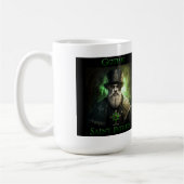 Gothic Saint Patrick Classic Tasse, 15 oz Kaffeetasse (Links)