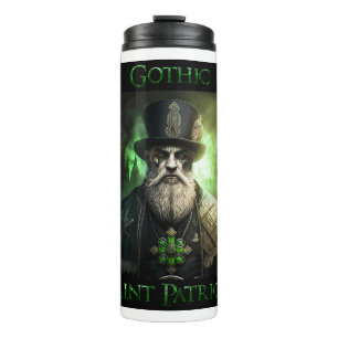 Gothic Saint Patrick Thermal Tumbler Thermosbecher