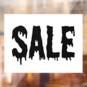 Gothic Sale, Retail Store Decal, Boutique Fensteraufkleber (Blatt 2)