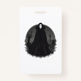 Gothic Salem Hexe um Mitternacht Ausweis