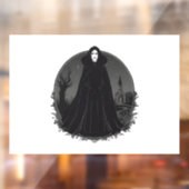 Gothic Salem Hexe um Mitternacht Fensteraufkleber (Blatt 2)