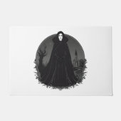 Gothic Salem Hexe um Mitternacht Fußmatte (Vorderseite)