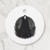 Gothic Salem Hexe um Mitternacht Geschenkanhänger (Vorderseite)
