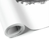 Gothic Salem Hexe um Mitternacht Geschenkpapier (Rolleneckpunkt)