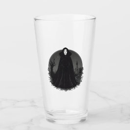 Gothic Salem Hexe um Mitternacht Glas