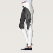 Gothic Salem Hexe um Mitternacht Leggings (Links)