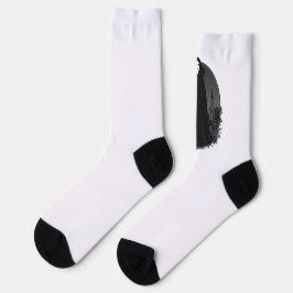 Gothic Salem Hexe um Mitternacht Socken