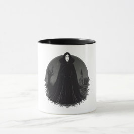 Gothic Salem Hexe um Mitternacht Tasse
