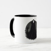Gothic Salem Hexe um Mitternacht Tasse (Vorderseite Links)