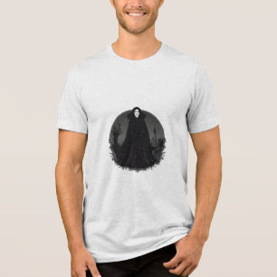 Gothic Salem Hexe um Mitternacht Tri-Blend Shirt