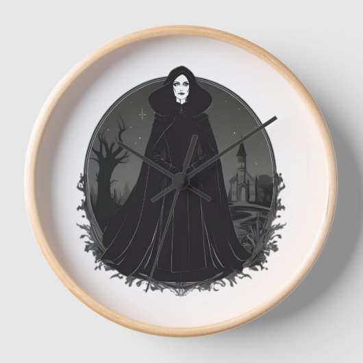 Gothic Salem Hexe um Mitternacht Uhr (Vorderseite)