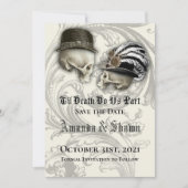 Gothic Save the Date Wedding (Vorderseite)