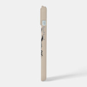 Gothic-Schädel-Design iPhone 15 Hülle (Linke Seite)