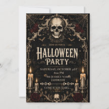 Gothic-Schädel-Halloween-Party