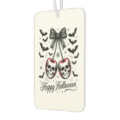 Gothic-Schädel-Kirsche Halloween Autolufterfrischer (Links)
