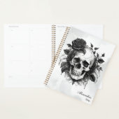 Gothic-Schädel & schwarze Rosen Planer (Anzeige)