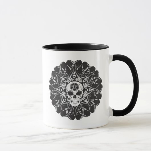 Gothic-Schädel Tasse (Rechts)