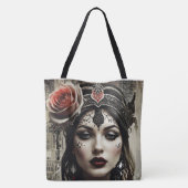 Gothic Schönheit Tasche (Rückseite)