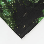 Gothic-Schönheitsporträt Fleecedecke (Ecke)