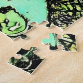 Gothic-Schönheitsporträt  Puzzle (Seite)