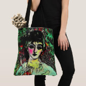 Gothic-Schönheitsporträt Tasche (Von Nahem)