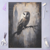 Gothic-Schüssel auf Gnarled Branch Decoupage Seidenpapier (Basteln)