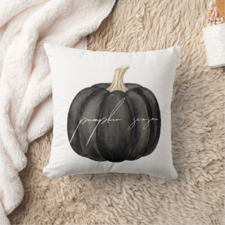 Gothic Schwarze Kürbis-Saison Halloween-Dekoration Kissen
