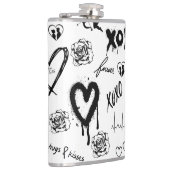 Gothic Seamless Pattern Flachmann (Rechts)